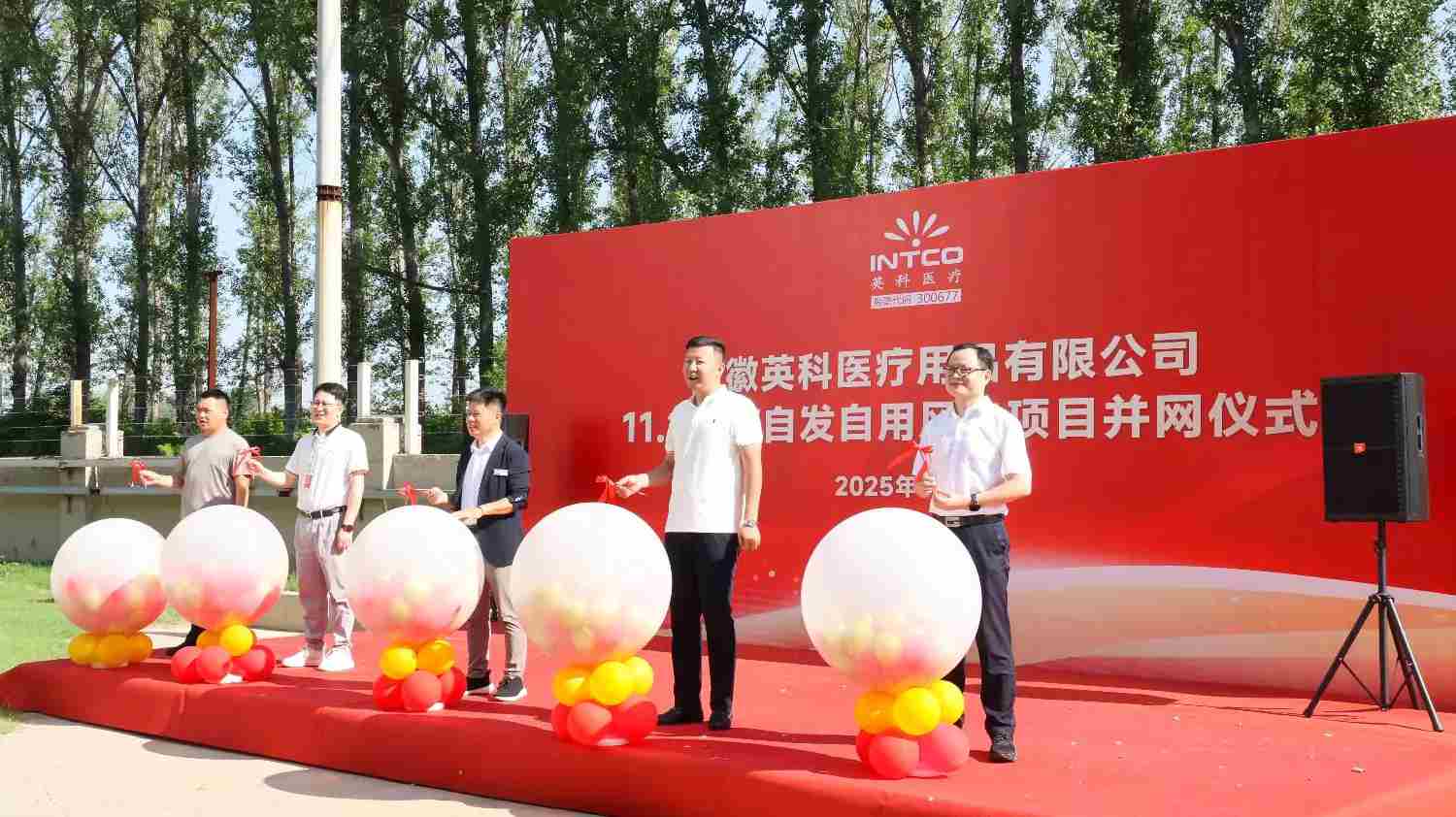 安徽英科醫(yī)療11.2MW自發(fā)自用風電項目成功并網(wǎng)